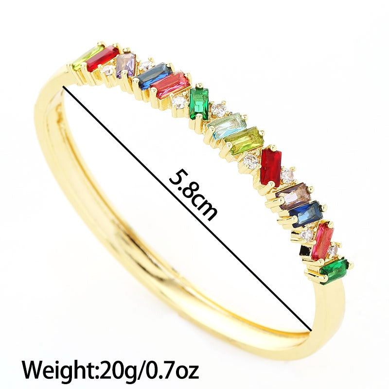 Gold Colorful Bracelet