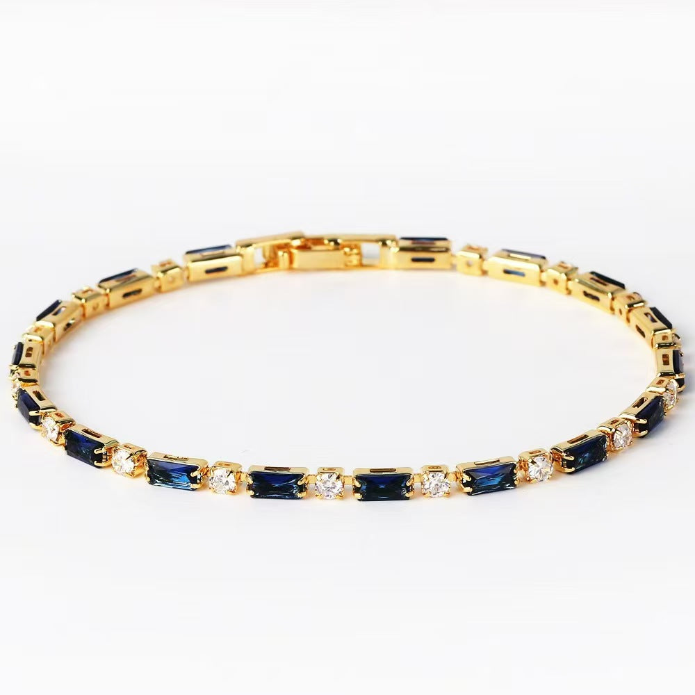 Gold Tennis Bracelet