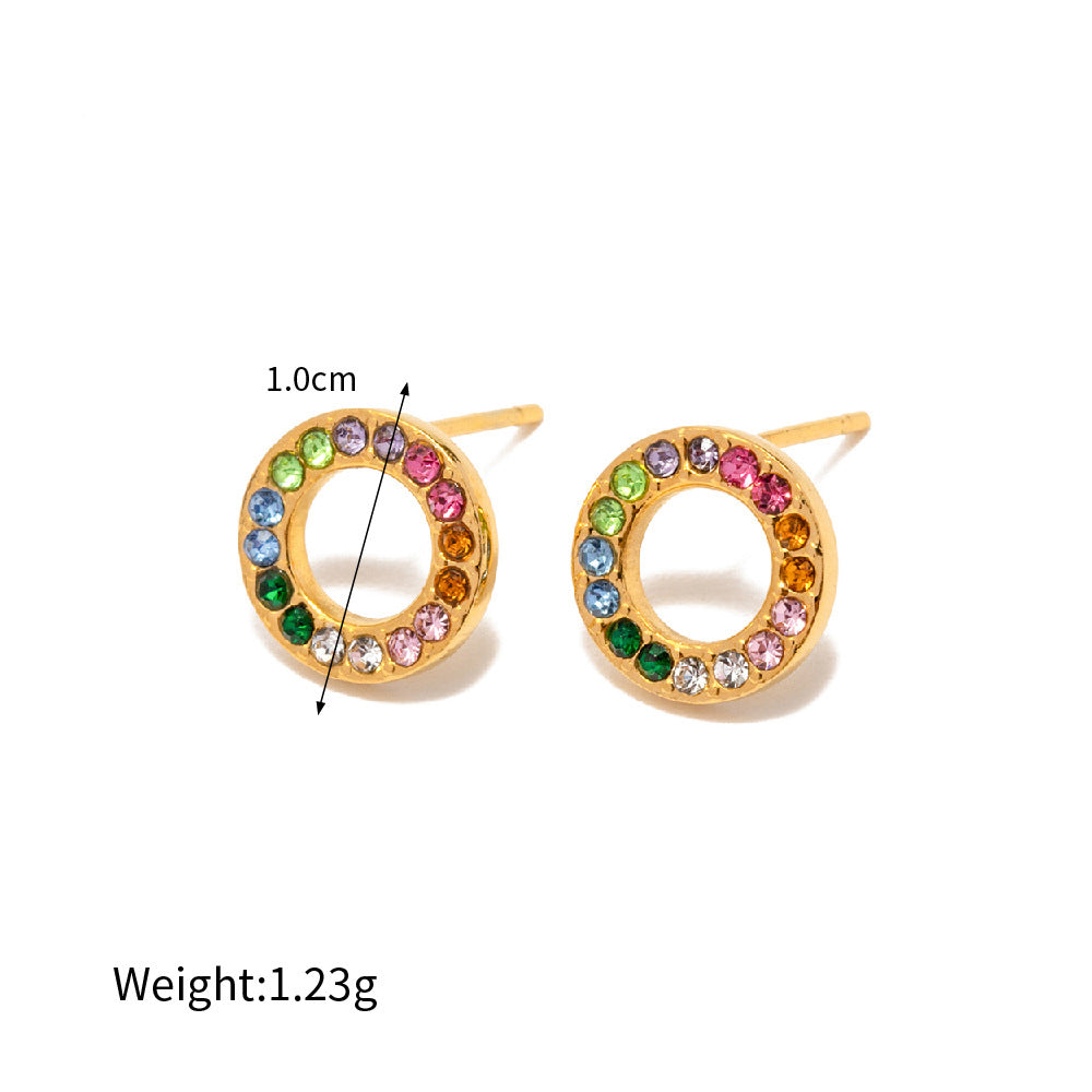18k Gold Noble Light Wind Necklace Set