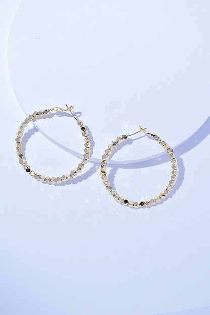 Sparkle Hoop Earrings