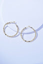 Sparkle Hoop Earrings