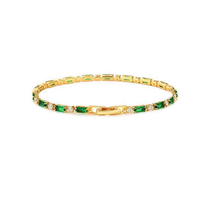 Gold Tennis Bracelet