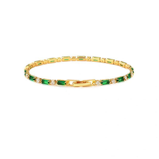 Gold Tennis Bracelet