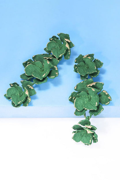 Flower Dangle Earrings
