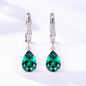 Gemstone Diamond Earrings