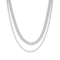 Women Two Layered Fishbone Necklace