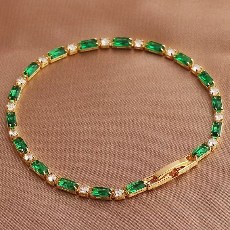 Gold Tennis Bracelet