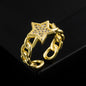 Gold Love Open Ring