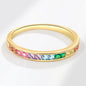 Gold Multicolor Ring