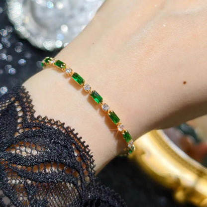 Gold Tennis Bracelet