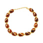 Gold Multi-layered Oval Jewelry Set