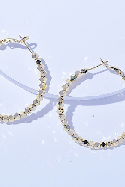 Sparkle Hoop Earrings