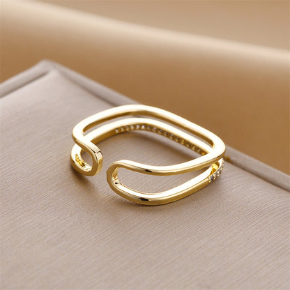 Light Luxury Open Ring
