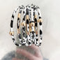 Leopard Print Leather Bracelet