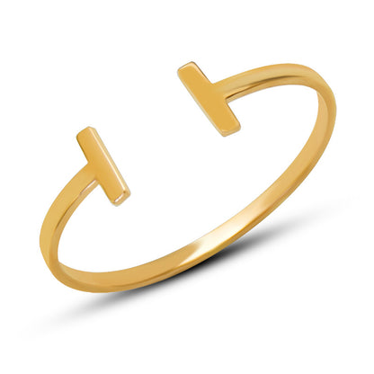 T-Shaped Open Bracelet