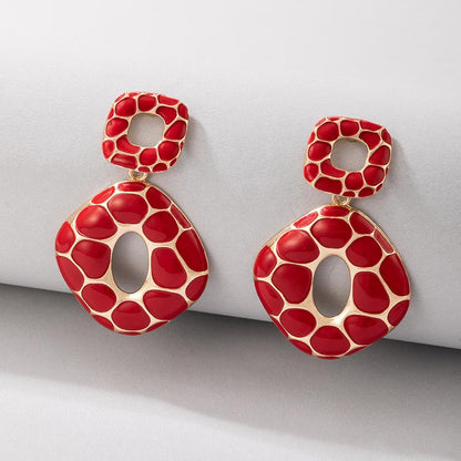 New Boho  Leopard Print Earrings