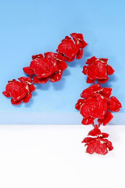Flower Dangle Earrings