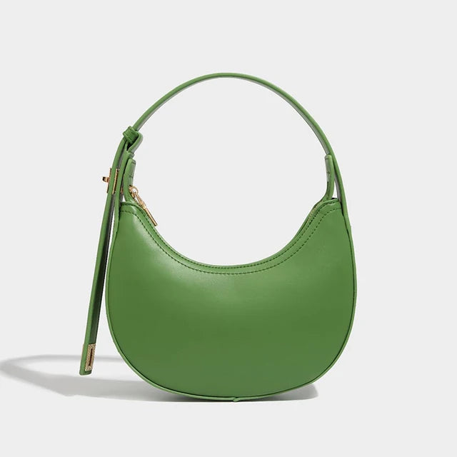Leather Small Casual Handbag