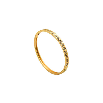 Gold Heart Bracelet