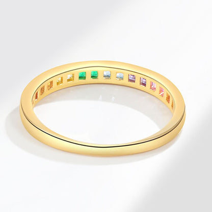 Gold Multicolor Ring