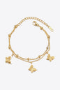 Butterfly Double-Layered Bracelet