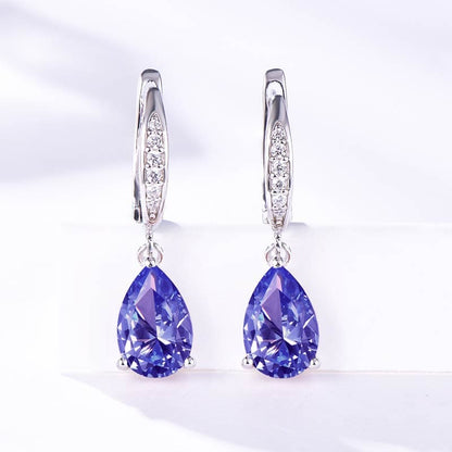 Gemstone Diamond Earrings