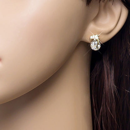 3 pcs Set 8k Elegant Dolphin Necklace Set