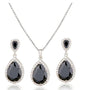 Ruby Red 3pcs Necklace Set