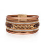 Multi-Layer Wide-Brimmed Bracelet