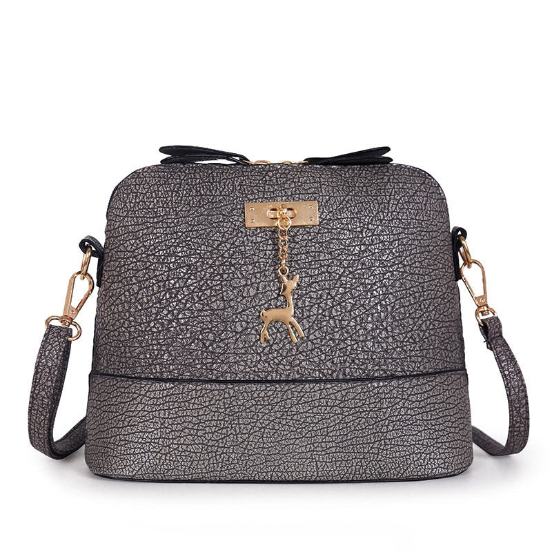 Mini Bag With Deer Shell Shape Handbag