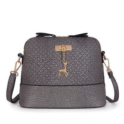 Mini Bag With Deer Shell Shape Handbag