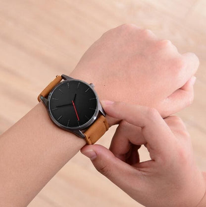 Men Leather Watches