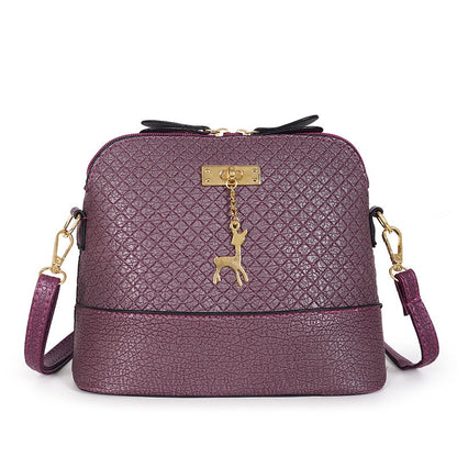 Mini Bag With Deer Shell Shape Handbag