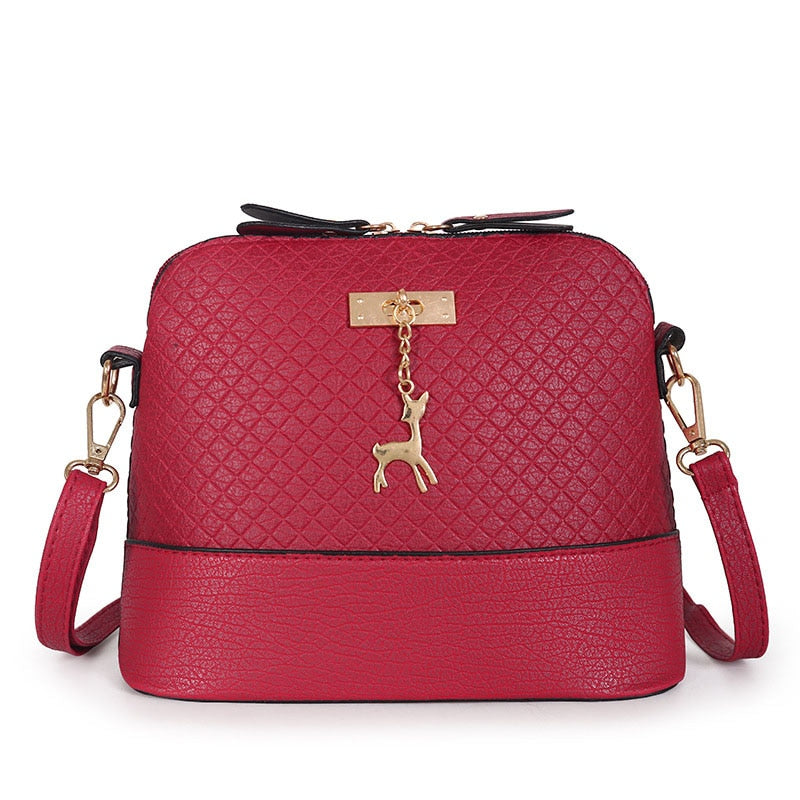 Mini Bag With Deer Shell Shape Handbag