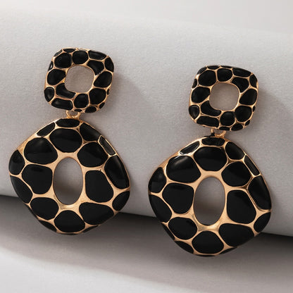 New Boho  Leopard Print Earrings