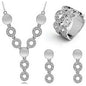 Classy Sparking Necklace Set