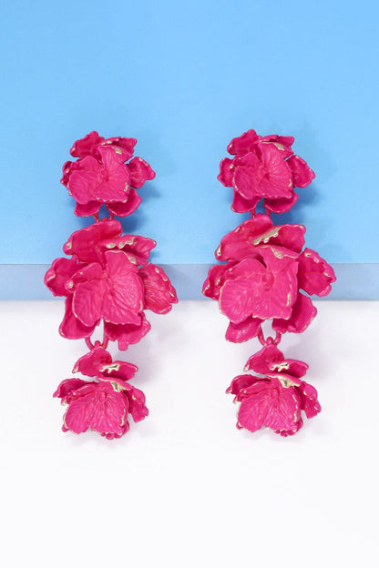 Flower Dangle Earrings