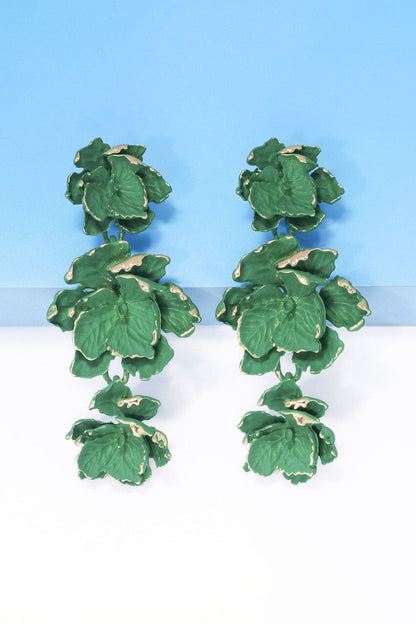 Flower Dangle Earrings