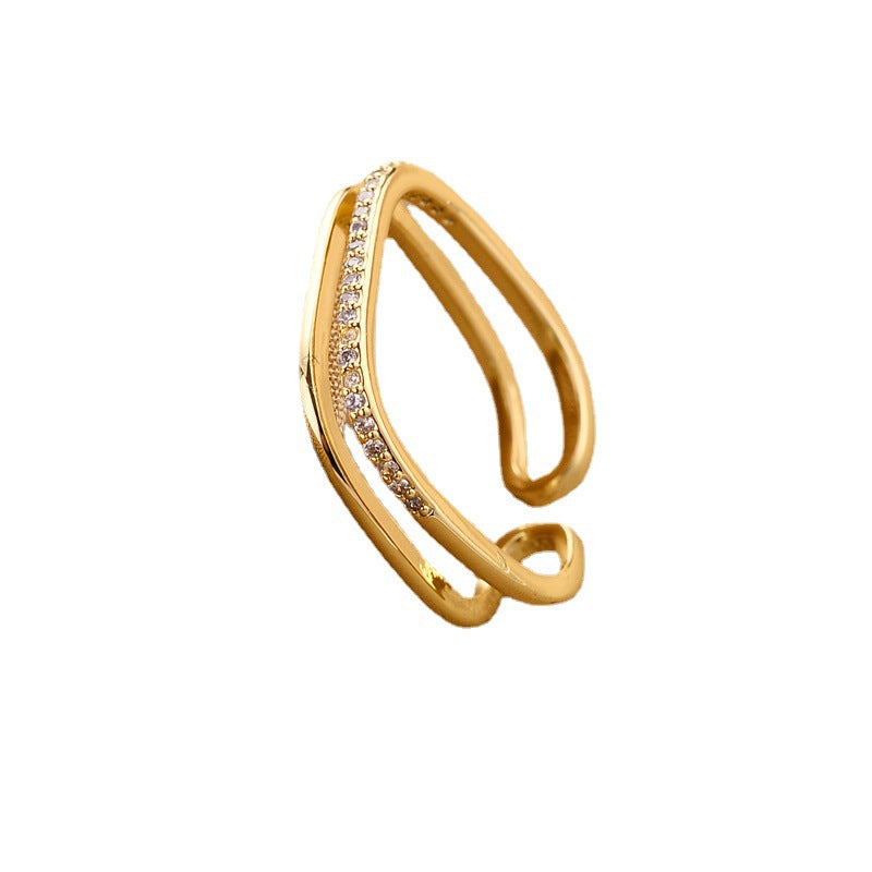 Light Luxury Open Ring