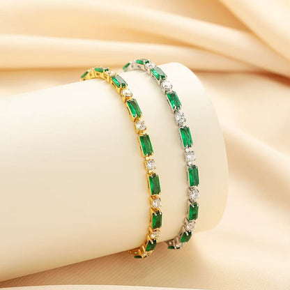 Gold Tennis Bracelet