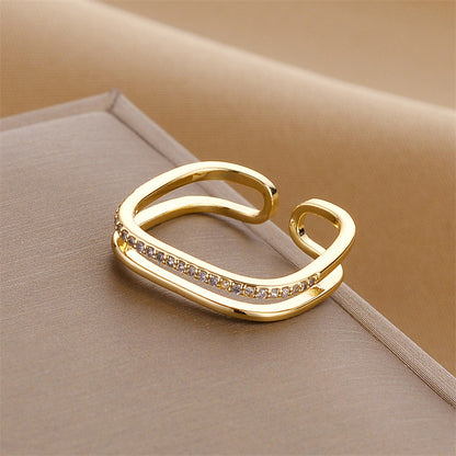 Light Luxury Open Ring