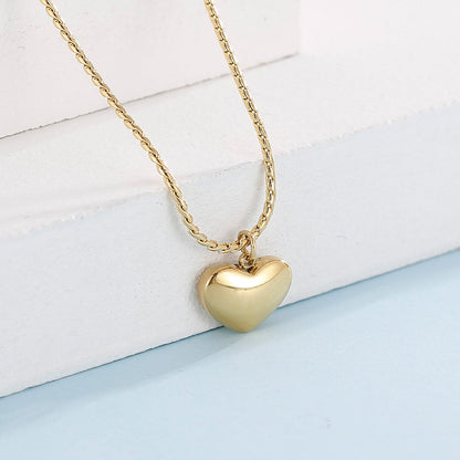 Mother-Of-Pearl Heart Necklace