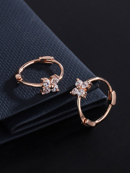 New Butterfly Clover Earrings