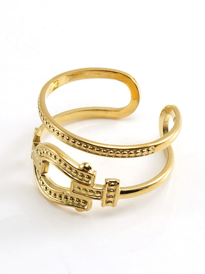 New Gold Retro Style Ring