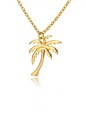 New Coconut Tree Pendant Necklace