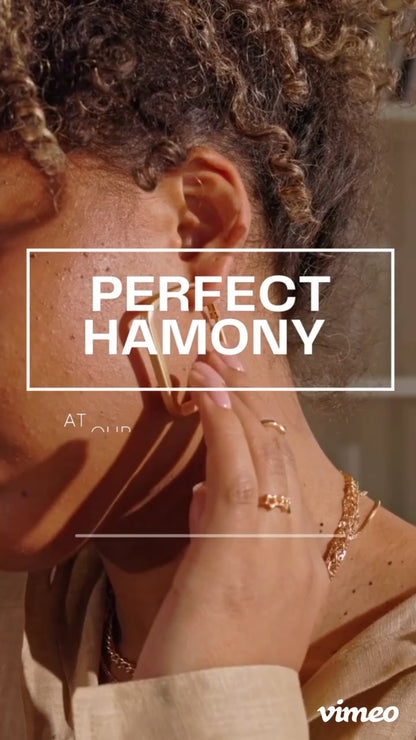 Triple-Layered  Open Ring