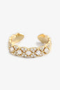 18K Gold Open Diamond Ring