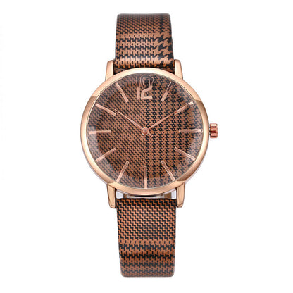 Women Goddess Casual Leather Watch
