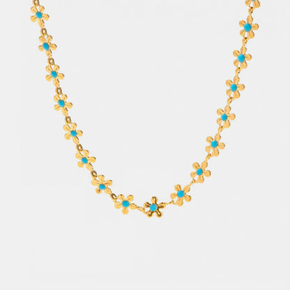 Drip Flower Necklace