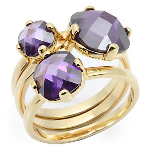 3 in 1 Tri Gold Ring